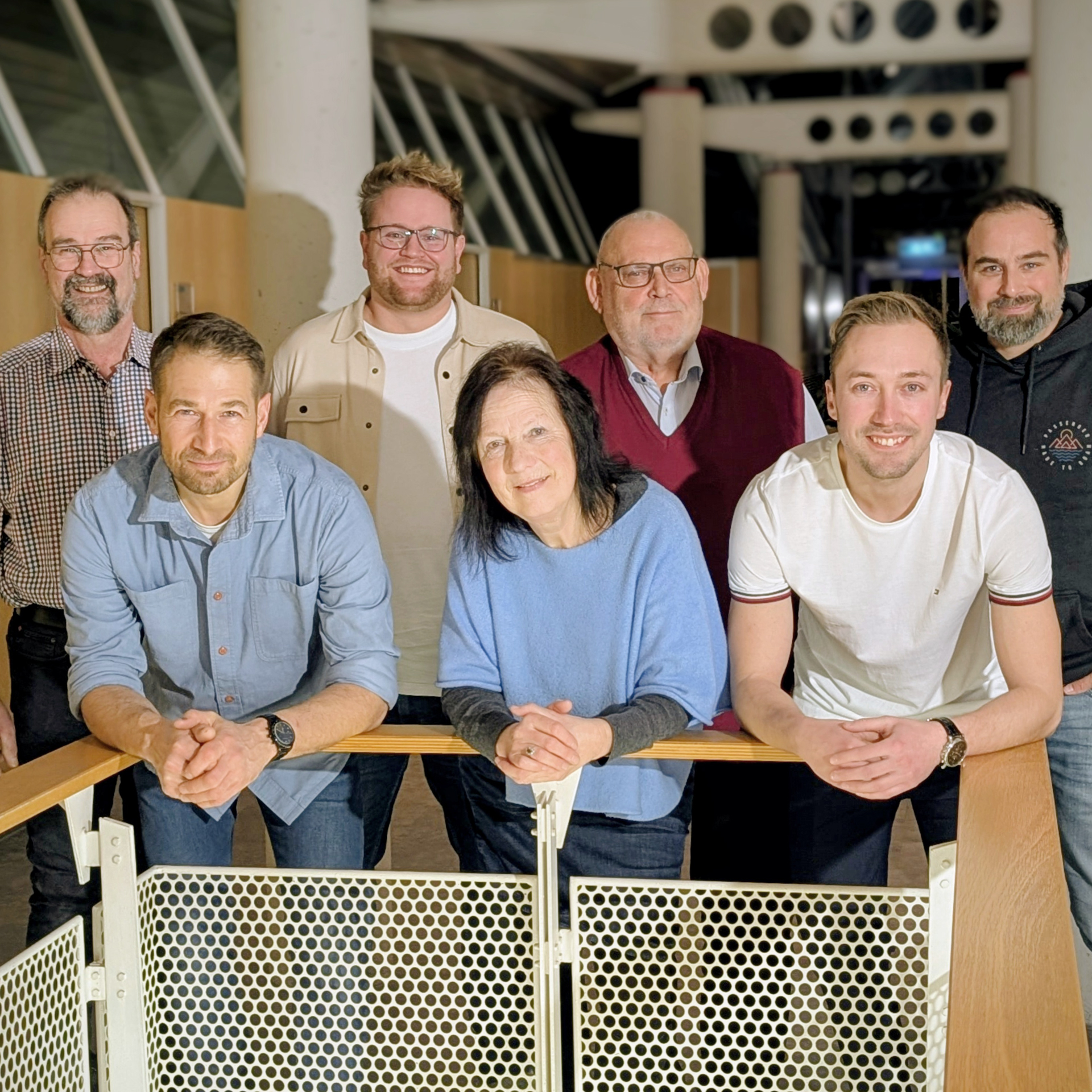 Kandidaten der überparteilichen Ortsbeiratsliste in Reichenbach.